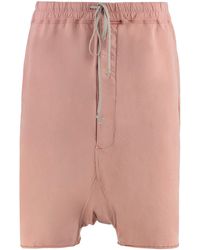 Rick Owens - Cotton Bermuda Shorts - Lyst