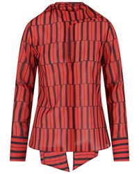 Ferragamo - Foulard Detail Shirt - Lyst