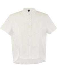 Fay - Mandarin Collar Shirt - Lyst