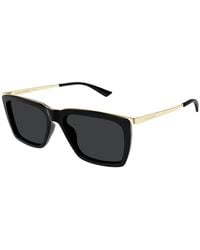 Saint Laurent - Sunglasses Square Full Rim, Shiny- Frame And Lens Sl765001 - Lyst