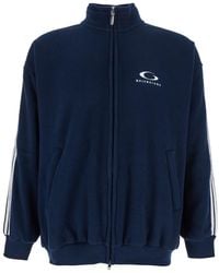 Balenciaga - Loop Sports Icon Zip Jacket - Lyst