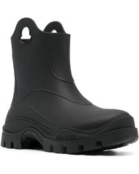 Moncler - Misty Logo Round Toe Rain Boots For - Lyst