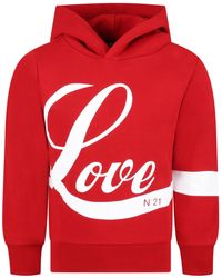 N°21 Sweatshirt For Girl With Logo - Red
