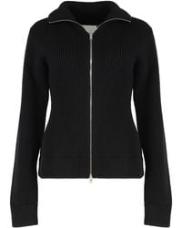 Maison Margiela - Wool Cardigan With Zipper - Lyst