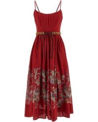 Zimmermann - Rhiannon Corset Midi Dress - Lyst