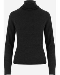 Allude - Turtleneck Sweater Virgin Wool - Lyst