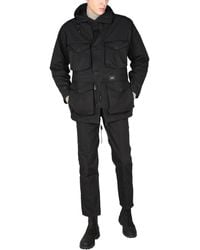 ArkAir - Pants With Logo Button Trousers - Lyst