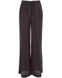 P.A.R.O.S.H. - Silk Drawstring Waist Pants - Lyst