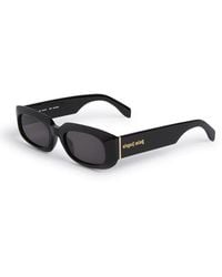 Palm Angels - Sunglasses Oval Full Rim, Frame And Dark Lens Peri104Noah1007 - Lyst