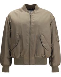 Saint Laurent - Bomber Boule Oversiz - Lyst