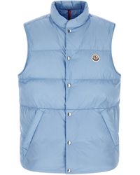 Moncler - Polyamide Sleeveless Jacket Clothing - Lyst