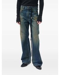 Ann Demeulemeester - Modest Faded Flared Jeans - Lyst