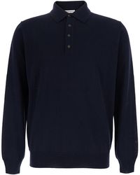 Kangra - Polo 4 Buttons F.14Gg Merino Extrafine - Lyst