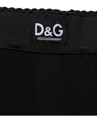Dolce & Gabbana - Viscose High Waist Capri Trouser Pants Elastane - Lyst