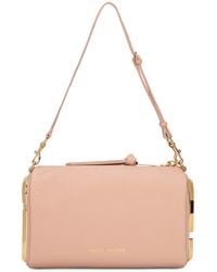 Marc Jacobs - Leather Shoulder Bag Snapshot Bovine Suede - Lyst