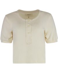 The Great - Cotton T-Shirt T-Shirts & Jerseys - Lyst