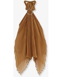 Max Mara - Mxevalzer Pleated Top - Lyst