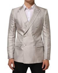 Dolce & Gabbana - Martini Double-Breasted Suit Blazer - Lyst