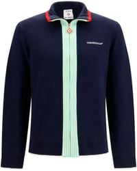 CASABLANCA - Merino Wool Sports Jacket Ovis Aries - Lyst