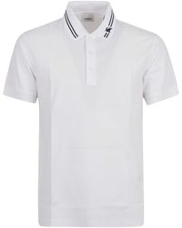 Burberry - Stripe Detail Regular Fit Polo Shirt - Lyst