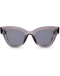 Cubitts - Georgiana Sun Smoke Grey Sunglasses - Lyst