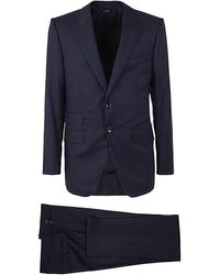 Tom Ford - Trouser Suit Micro Structure - Lyst