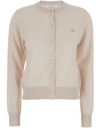 Maison Kitsuné - Baby Fox Patch Regular Cardigan - Lyst