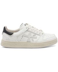 Premiata - Quinn Perforated Logo-Detail Sneakers - Lyst
