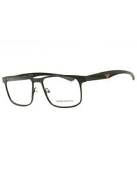 Emporio Armani - Emporio Armani 0Ea1163 Rectangular Metal Frame Eyeglasses - Lyst