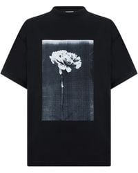Balenciaga - T-Shirt With Graphic Print, Cotton T-Shirts - Lyst
