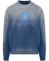 Versace - Shaded Medusa Sweatshirt - Lyst