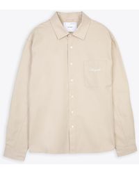 Axel Arigato - Flow Overshirt Shirt With Chest Pocket And Logo - Lyst