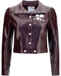 Courreges - Reedition Vinyl Jacket - Lyst