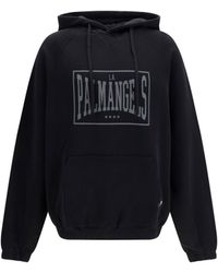 Palm Angels - Vintage Box Logo Hoodie Cotton Sweatshirts - Lyst