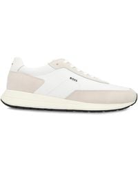 BOSS - Low-Top Sneakers Vinston Cow Hide Trainers - Lyst