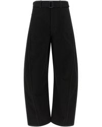 Lemaire - 'Twisted Belted' Jeans - Lyst