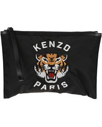 KENZO - Large Clutch Bag - Lyst