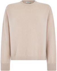 Max Mara - Max Mara Crewneck Sweater Cashmere Blend Wool - Lyst