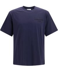 Ferragamo - Logo T-Shirt - Lyst