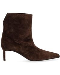 KHAITE - Essential Leather Boots - Lyst