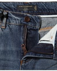 Dolce & Gabbana - Ripped Jeans Distressed Denim - Lyst