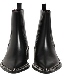 Dolce & Gabbana - Studded Chelsea Short Ankle Boots Shoes Pl+Vi+66Lf - Lyst
