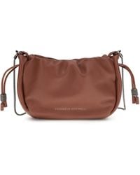 Brunello Cucinelli - Bucket Mellow Mini Shoulder Bag - Lyst