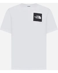 The North Face - Logo Cotton-Blend T-Shirt - Lyst