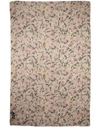 Dolce & Gabbana - Silk Floral Chiffon Long Stole Scarf - Lyst