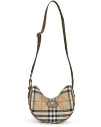 Burberry - Sand Horseshoe Crossbody Bag - Lyst