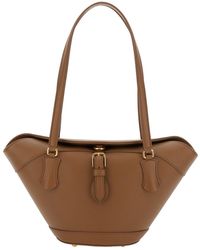 Dolce & Gabbana - Shoulder Bag With Two Top Handles And Buckle Closure On The Front - Lyst