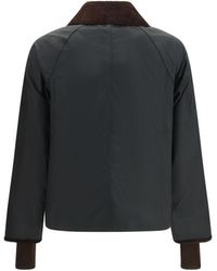 Barbour - Beadnell Waxed Jacket Sage/Ancient - Lyst