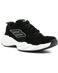 Balenciaga - Monday Suede Logo Sneakers Shoes - Lyst