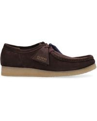 Clarks - Wallabee Suede Lace-Up Shoes - Lyst